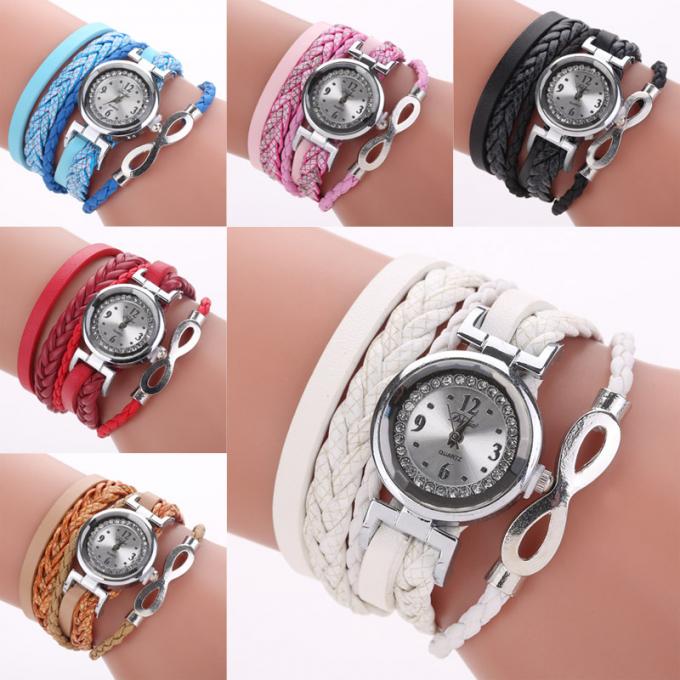 Relógio bonito do bracelete da forma quente nova do pulso da venda da chegada WJ-6963 para mulheres