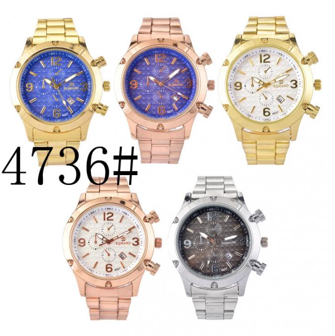 Relógio de alta qualidade da liga da mão luxuosa dos homens WJ-8366